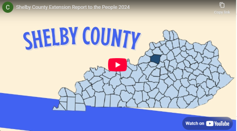 Screen Shot of Report to the people Youtube video